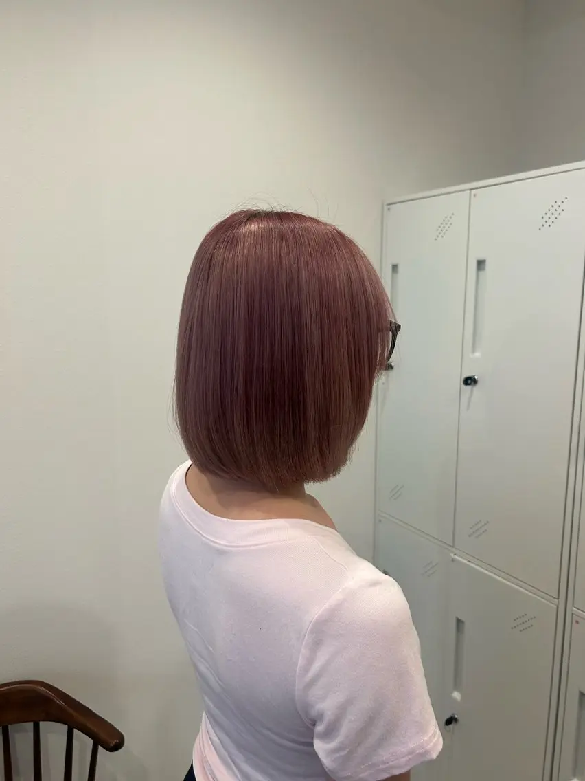 カラー 暖色・ 透明感カラー🩵めいのヘアスタイル