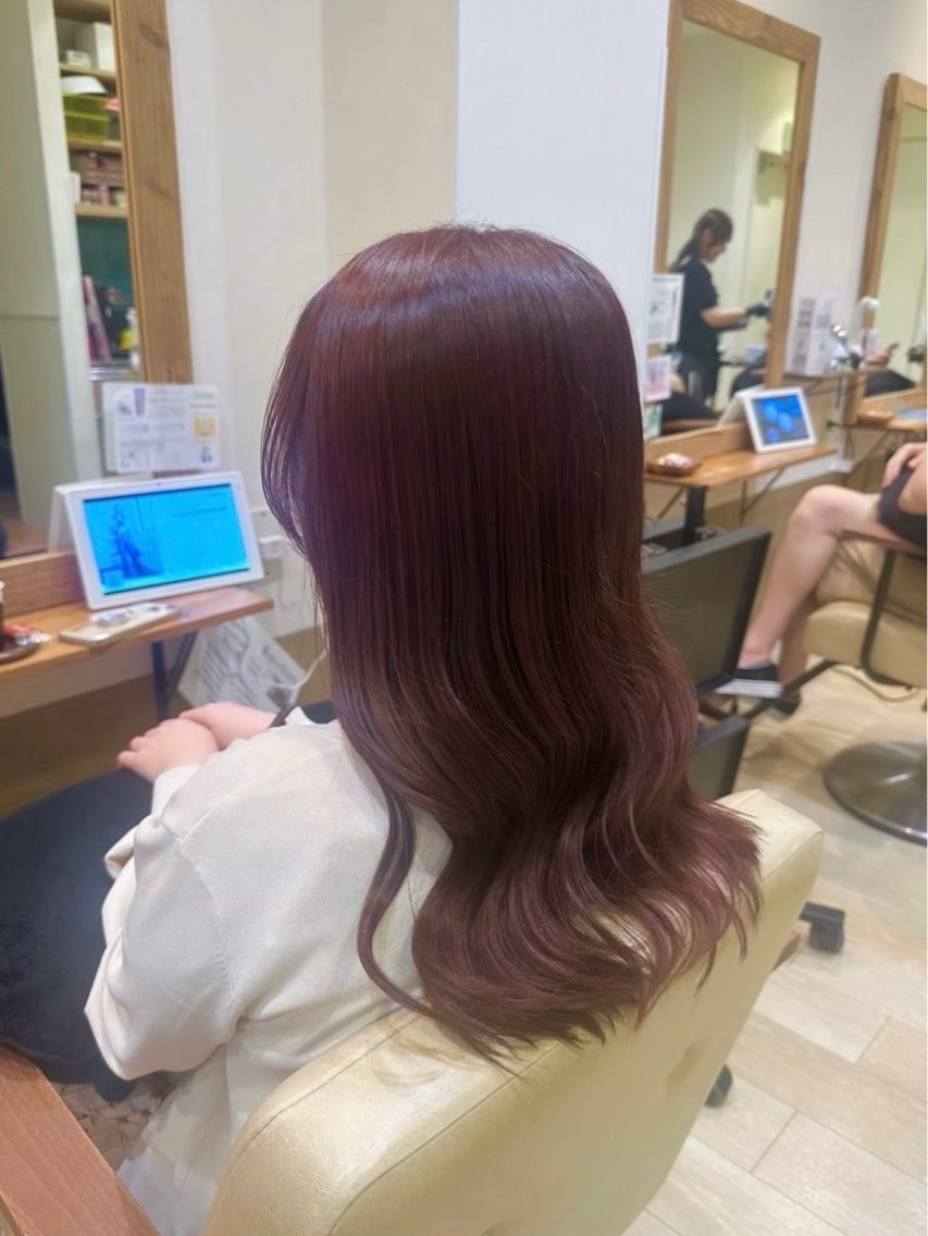ロング カラー 暖色/ダブルカラー 💜 Sena 🫧のヘアスタイル