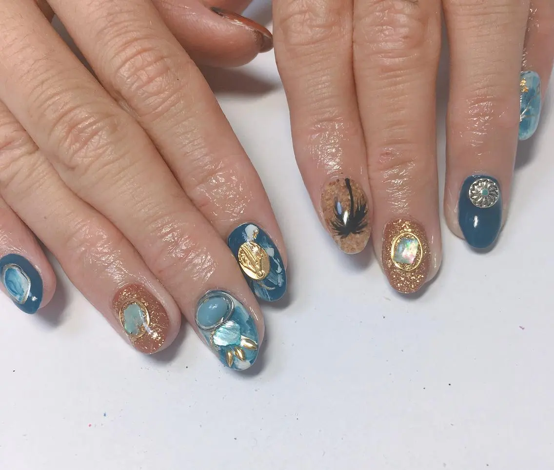 ネイル アートネイル ハンドネイル Emu Nailのネイルデザイン