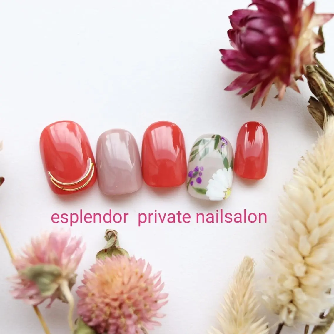 ネイル ハンドネイル ハンドケア esplendor  小野寺のネイルデザイン
