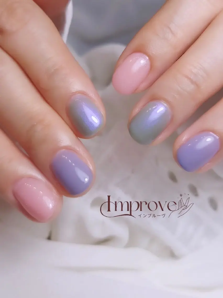 ネイル ワンカラーネイル improve /mamiのネイルデザイン