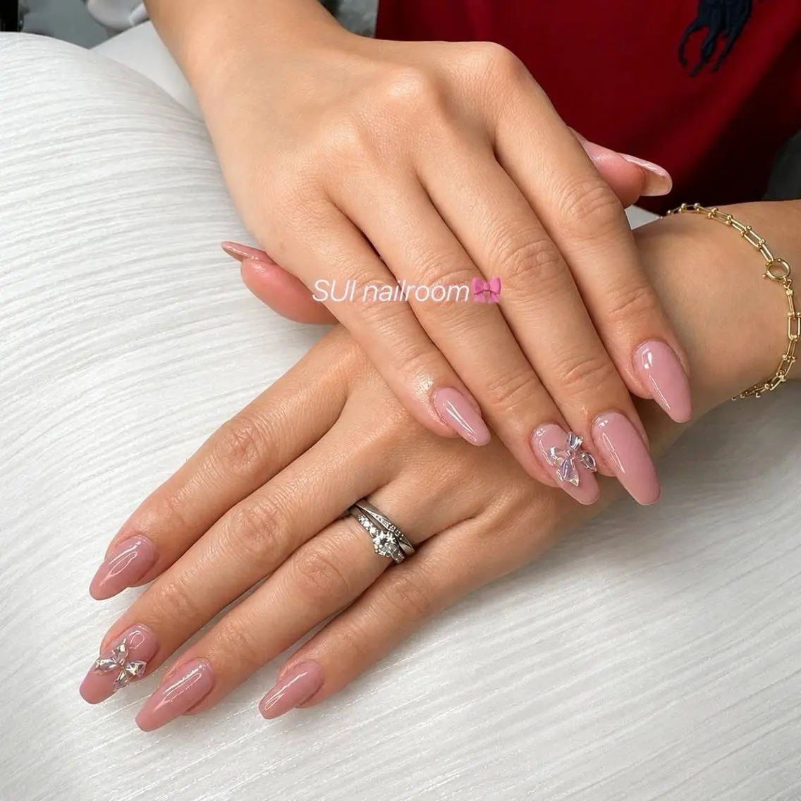 ネイル シンプルネイル ハンドネイル 自宅SUI Nail Roomのネイルデザイン