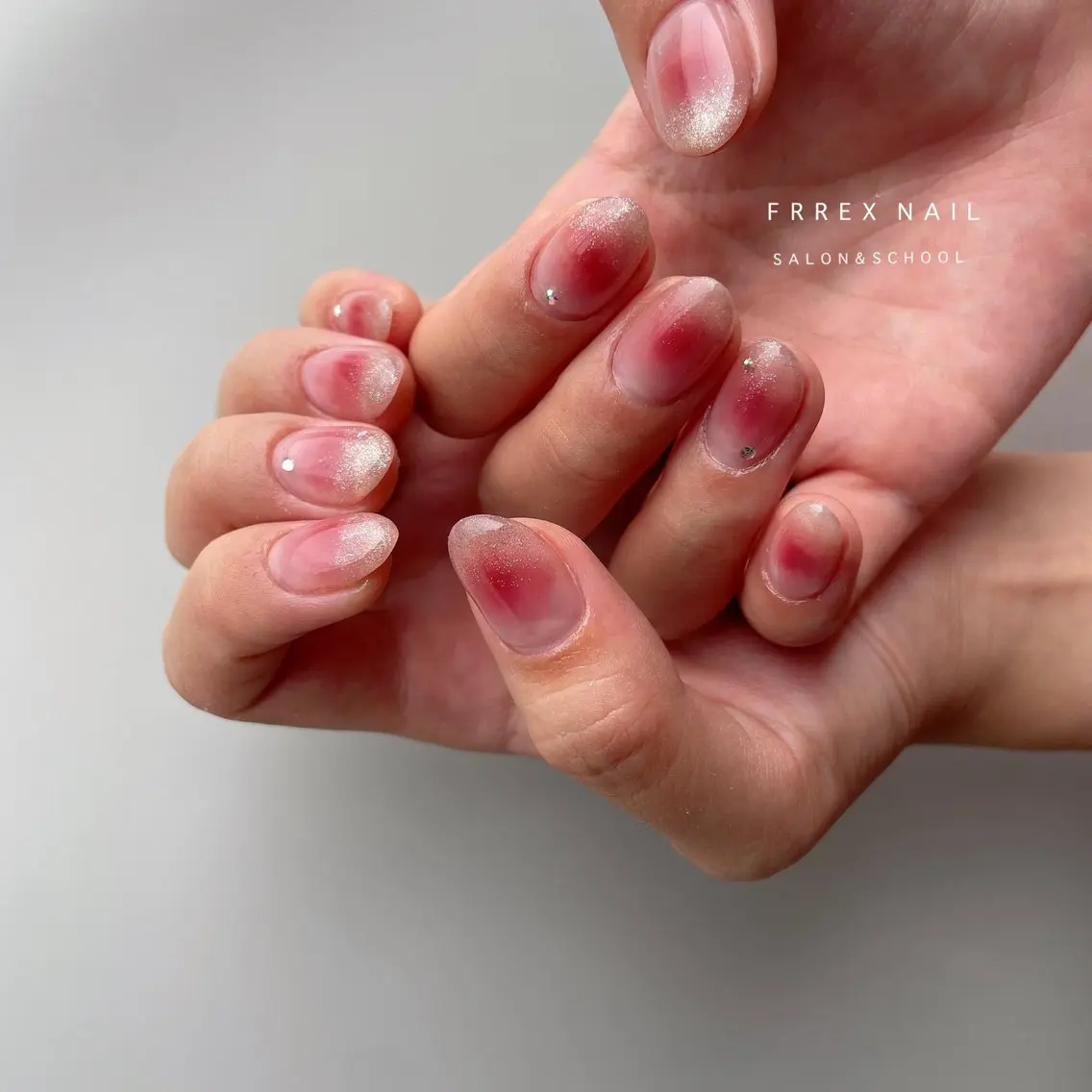 ネイル チークネイル ハンドネイル フットネイル freex nail /ニュアンス/個性派のネイルデザイン