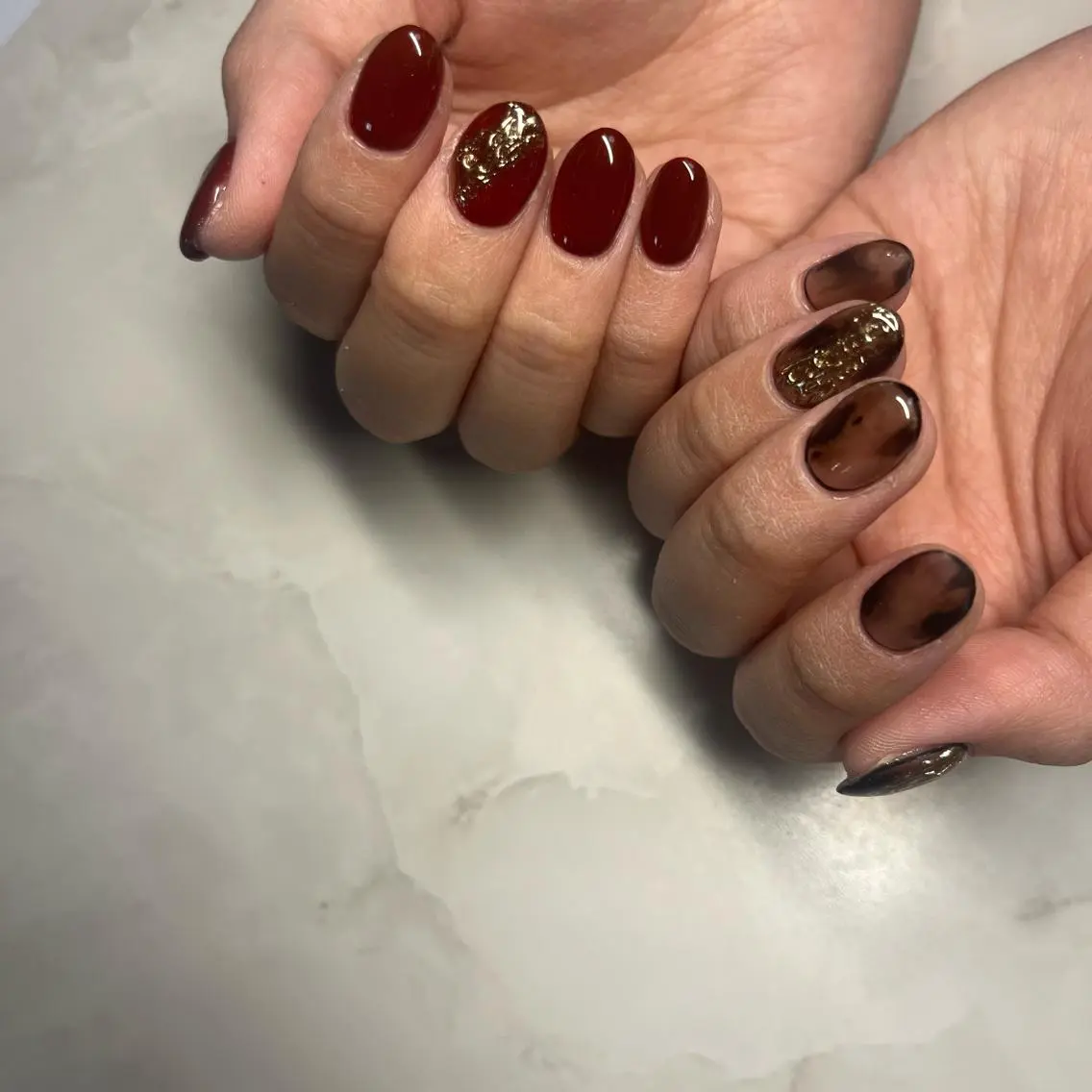 カラー ネイル ハンドネイル nail salon LNのネイルデザイン