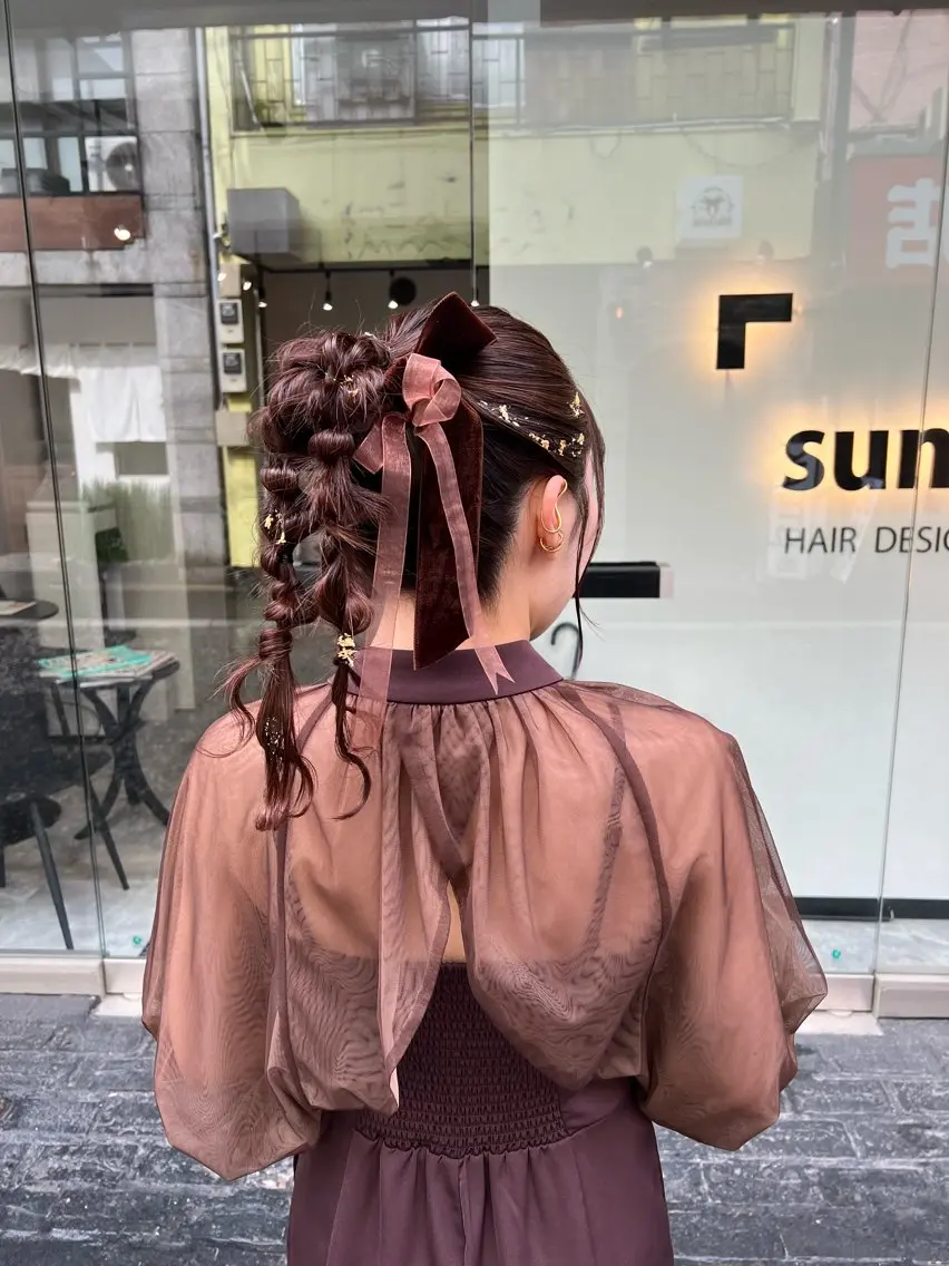 セミロング 「sumi」 AMIのヘアスタイル