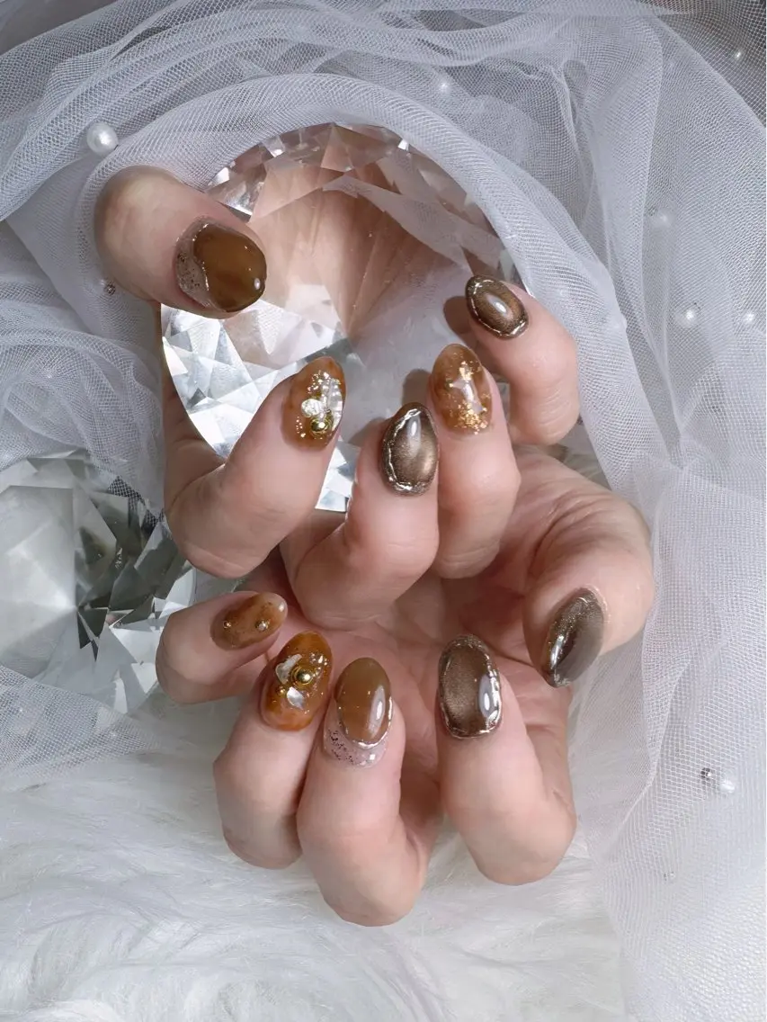 ネイル ハンドネイル BIJOU yuzuのネイルデザイン
