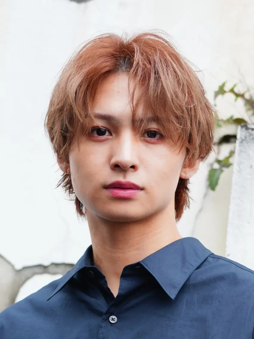 カラー メンズ メンズブリーチ メンズハイトーン ブリーチ デザインカラー ハイトーンカラー 原宿 無料カット fifth イノウエのヘアスタイル