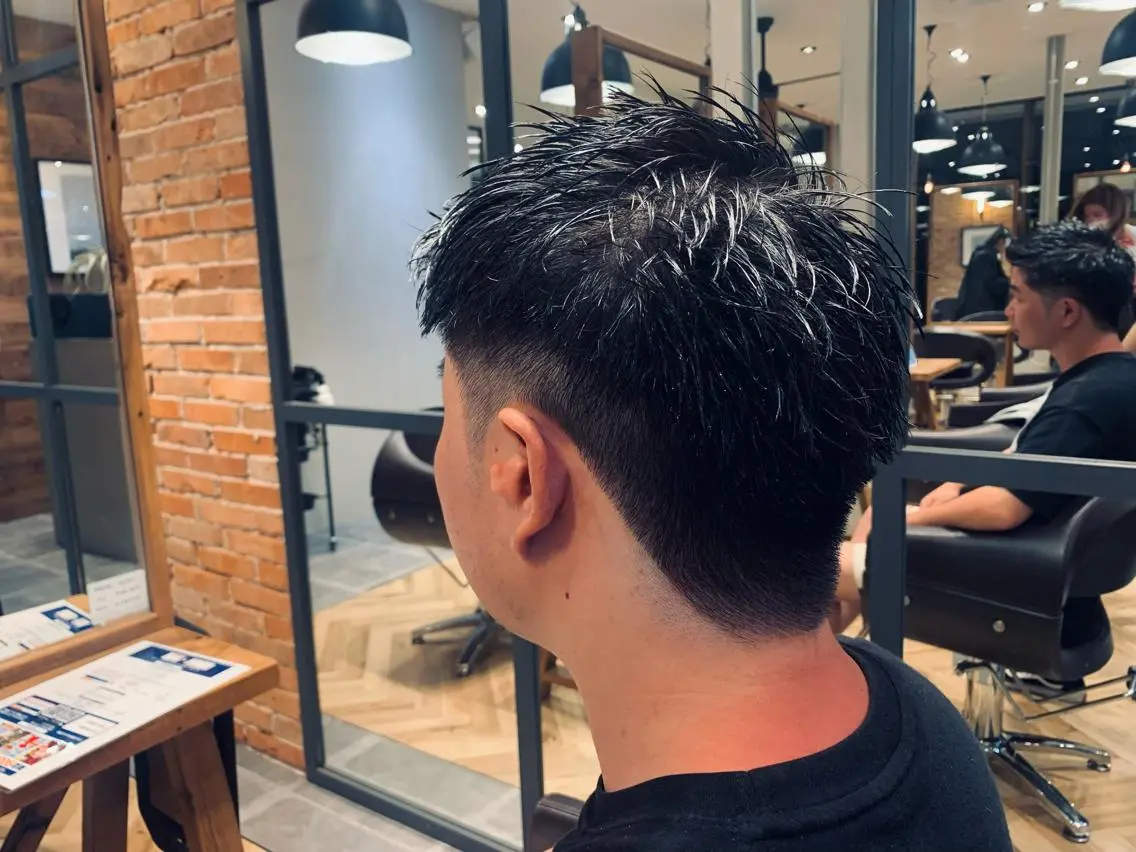 メンズ 高井 丈のヘアスタイル
