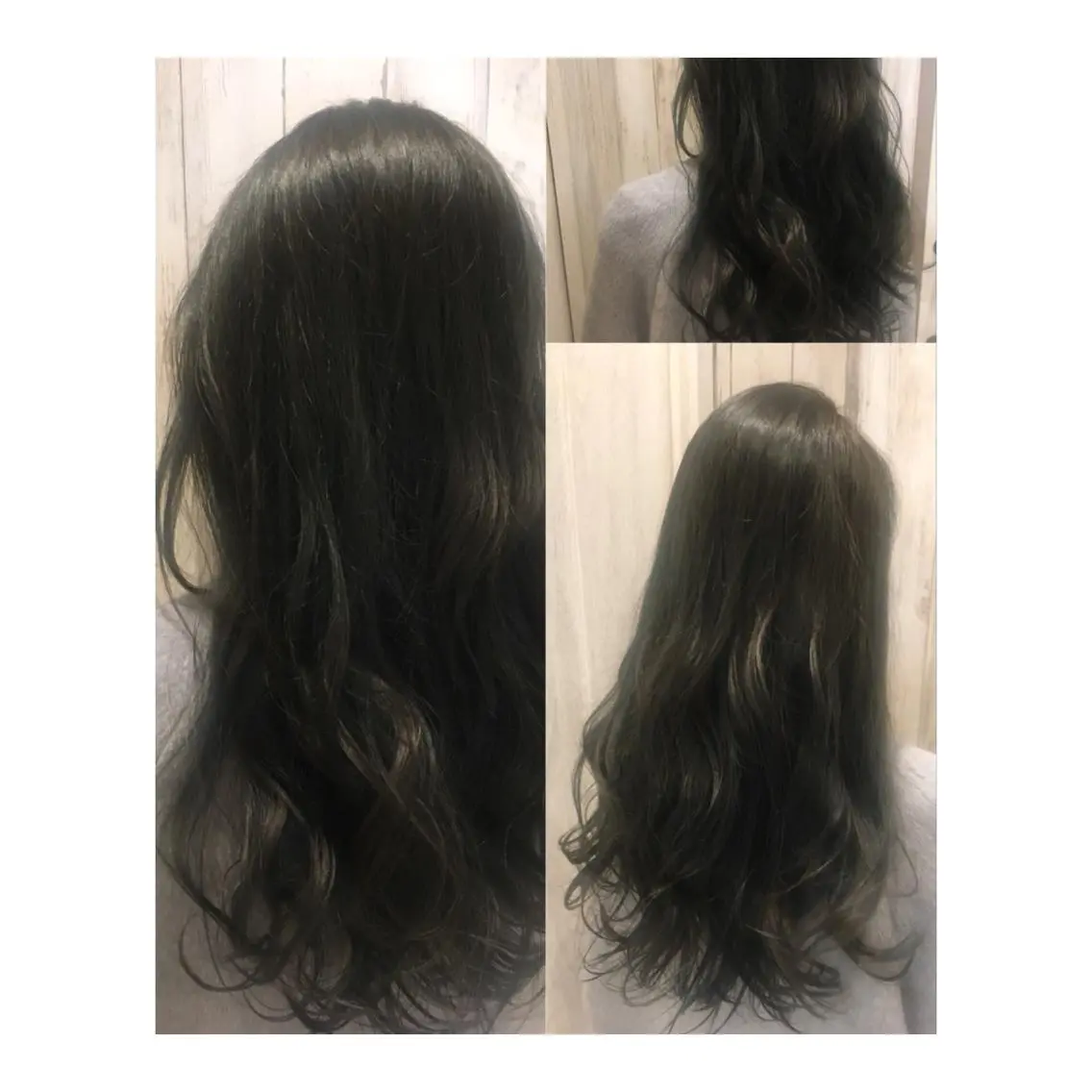ロング カラー 土屋 ゆうこのヘアスタイル
