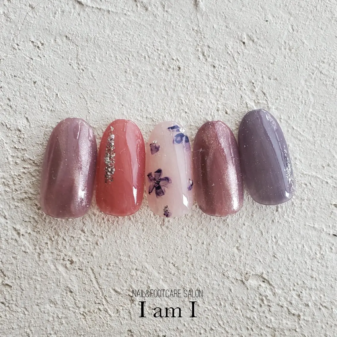 ネイル フラワーネイル ネイリスト モリシタのネイルデザイン