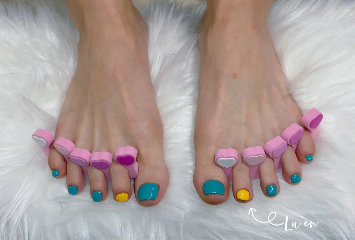 ネイル フットネイル Lu’en Nailsのネイルデザイン