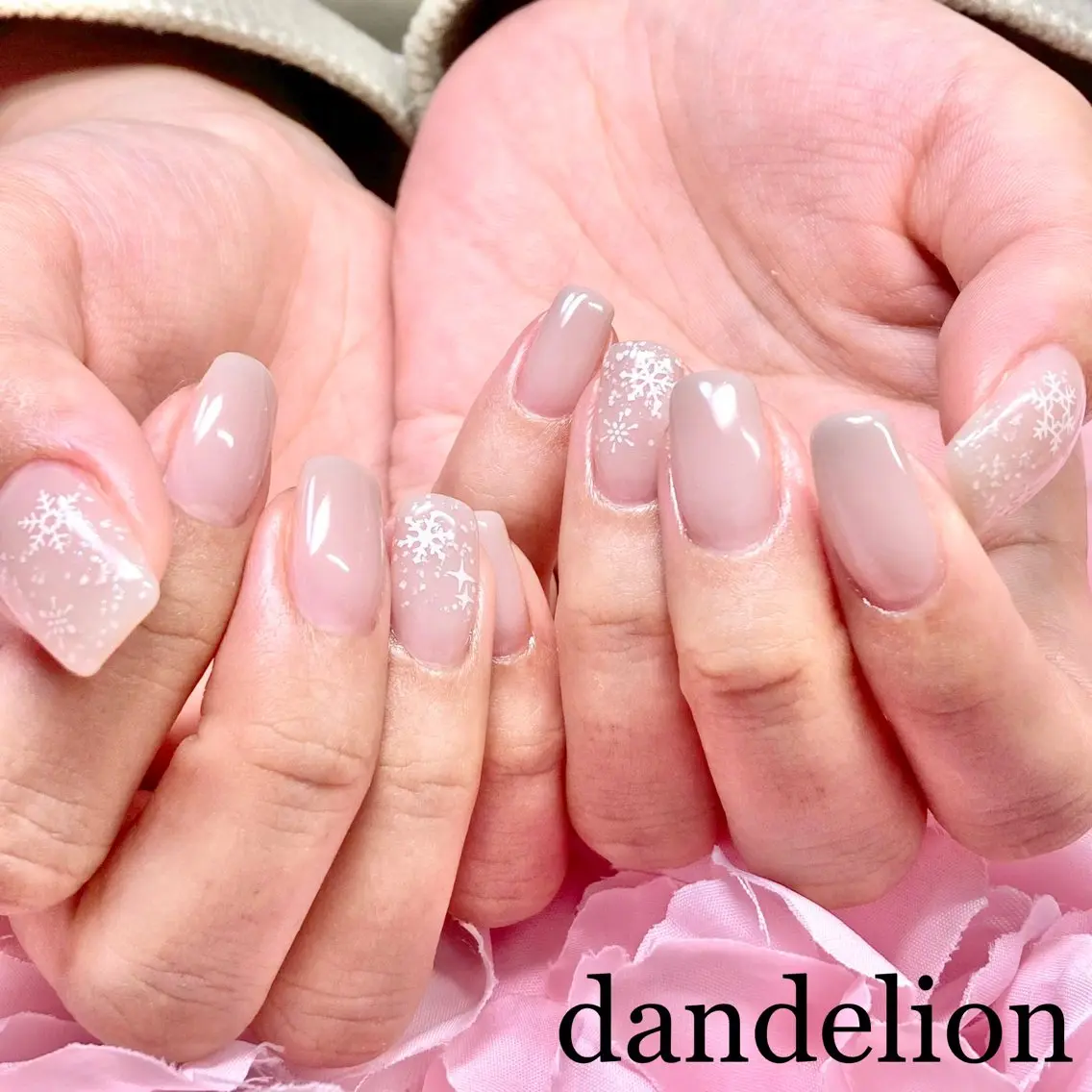 ネイル ハンドネイル ハンドケア dandelion ダンデライオンのネイルデザイン