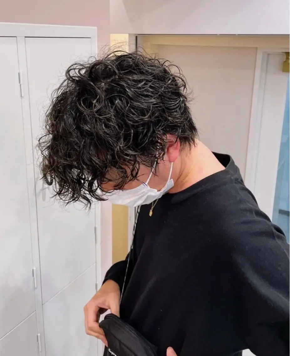 パーマ メンズ ⭐️日吉髪質改善⭐️ 北村綾梧のヘアスタイル