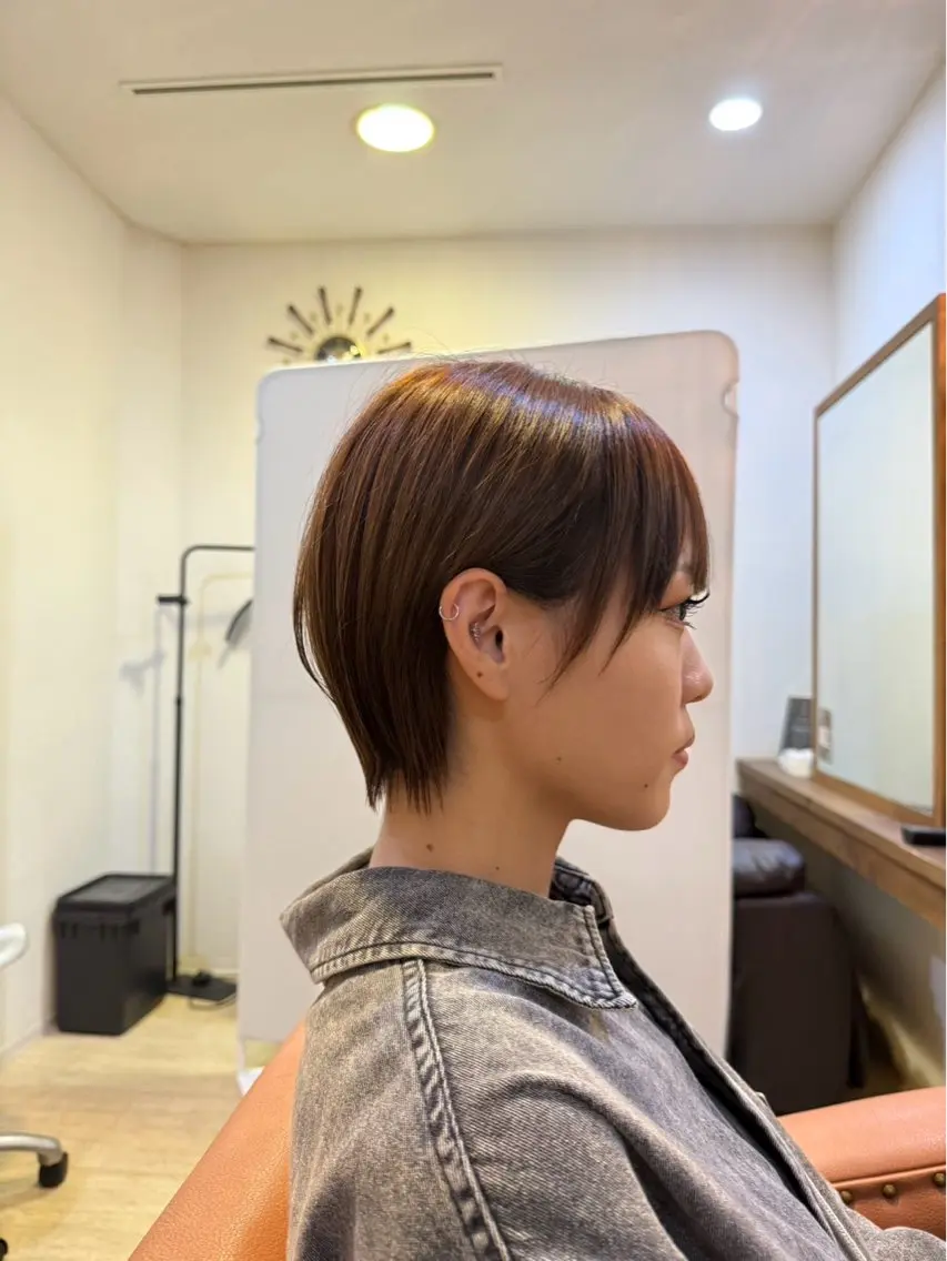 ショート メンズレディースモデ ル募集中🍒美空のヘアスタイル