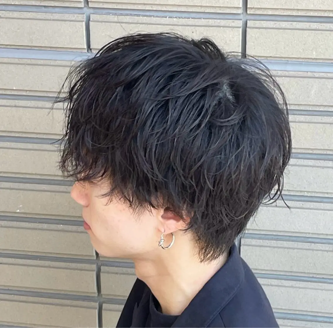パーマ メンズ メンズパーマ ニュアンスパーマ la fith hinaのヘアスタイル