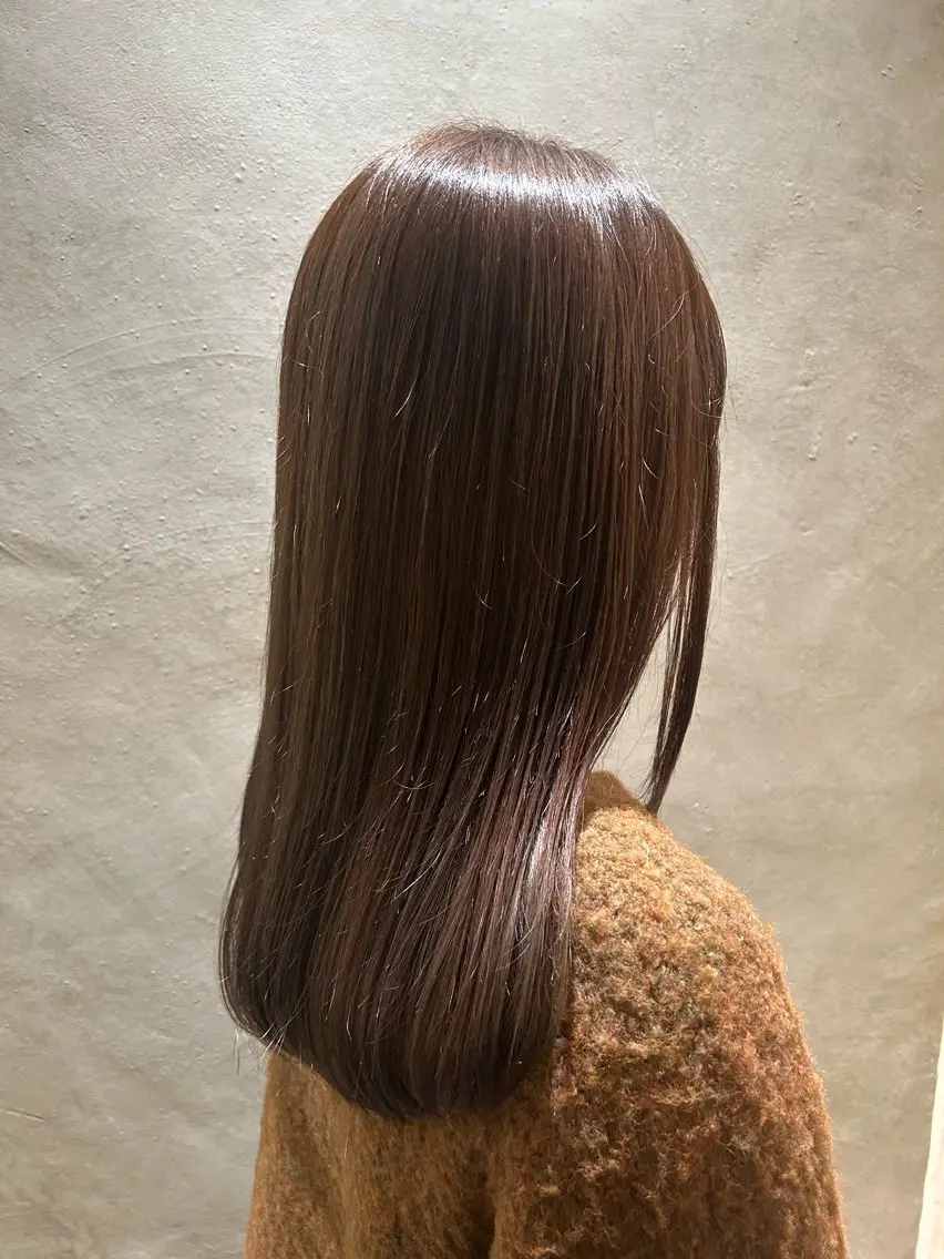 カラー アッシュ ベージュカラー カット ヘアカラー 髪質改善カラー/ レイヤー/望月うららのヘアスタイル