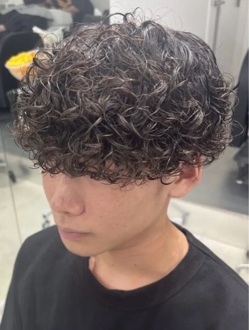 パーマ メンズ メンズパーマ プードルパーマ プードルパーマ カット パーマ 名古屋栄パーマ/ fifth栄/秀虎のヘアスタイル