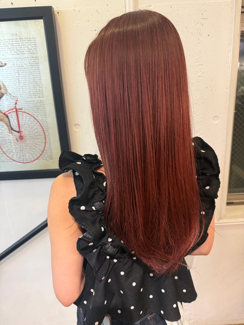 カラー ヘアカラー 八島 楼太のヘアスタイル