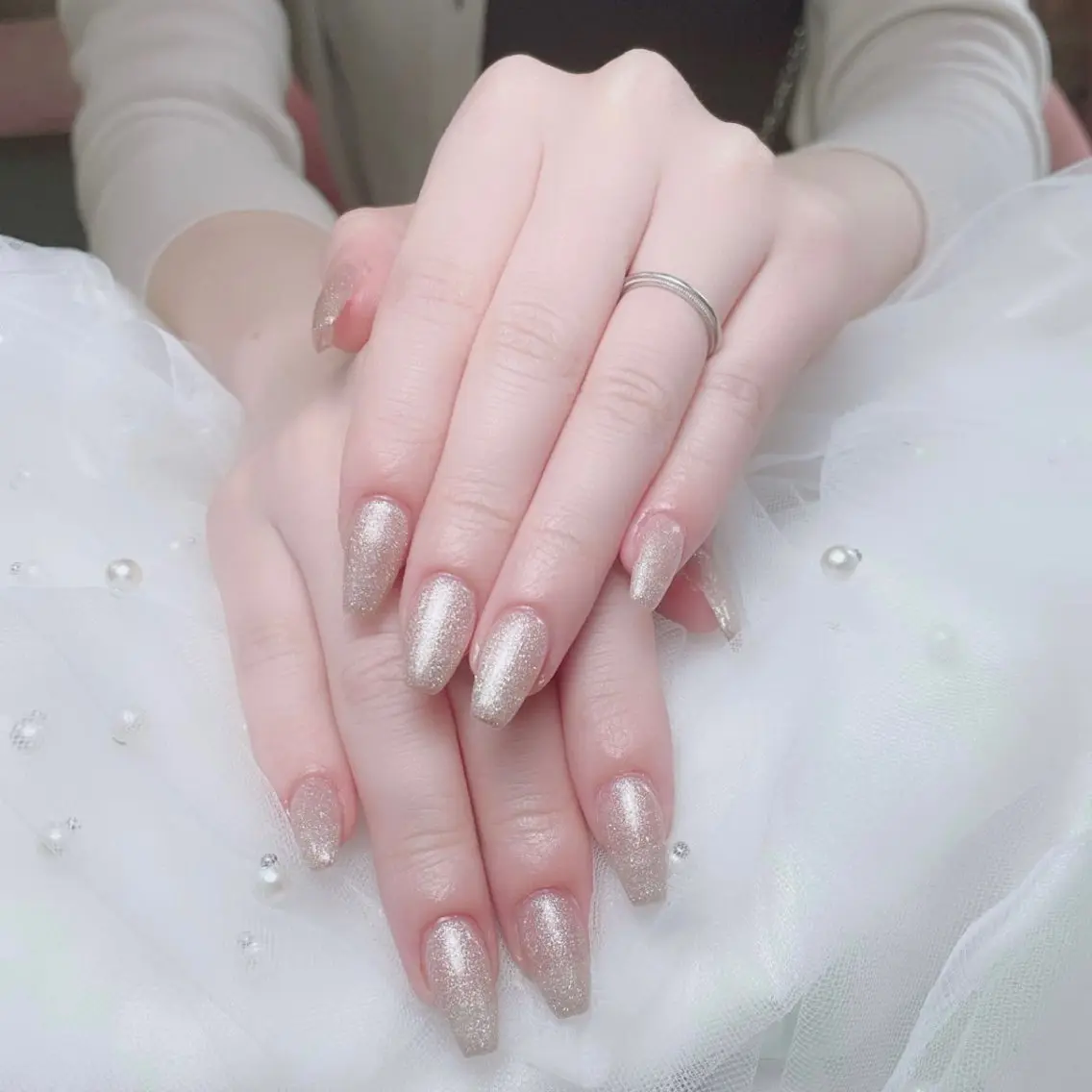 🌷🌷ワンカラー/ラメグラの写真
