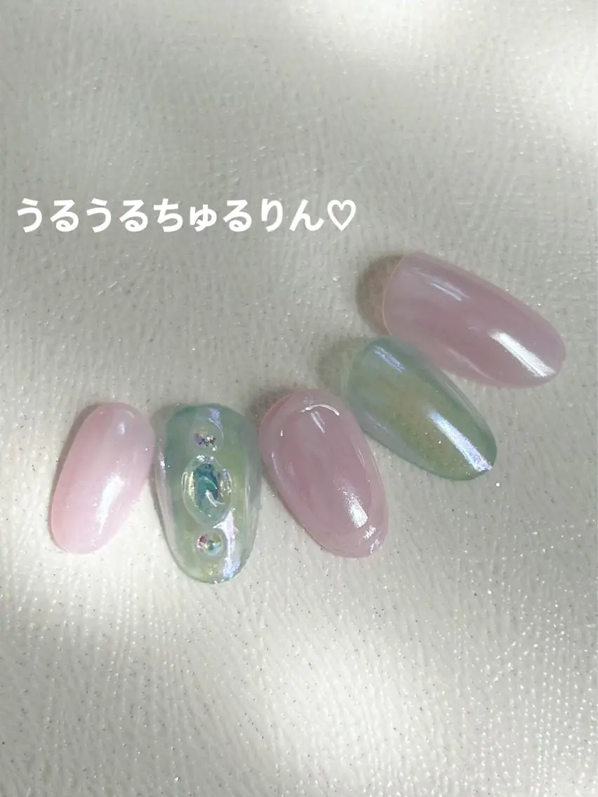 ネイル ショートネイル ハンドネイル わたびき えりこのネイルデザイン