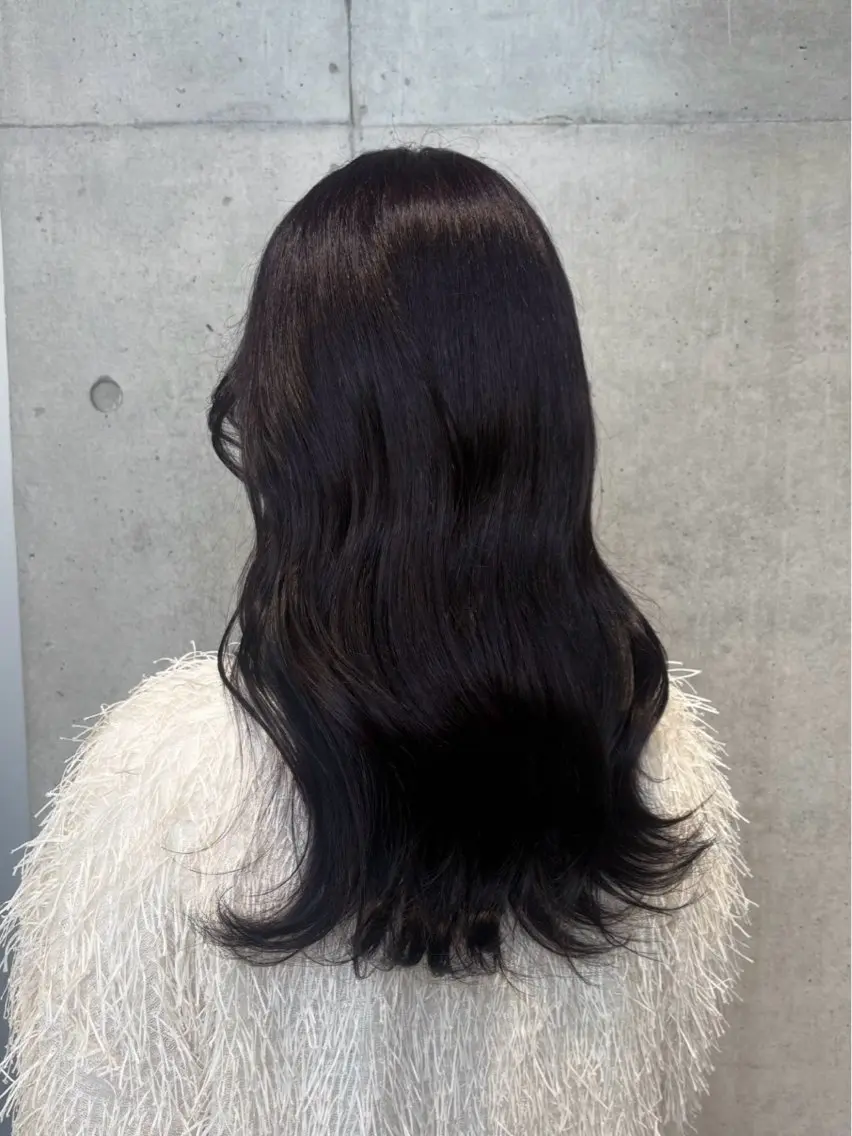 ロング カラー パーマ ヘアアレンジ メンズ 🍀︎Reika 🍀のヘアスタイル