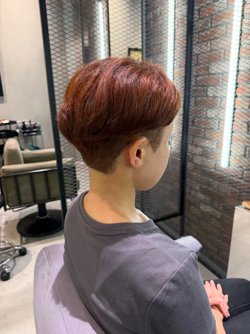 ショート ヘアカラー 🧸池袋美容師🧸 まあやのヘアスタイル