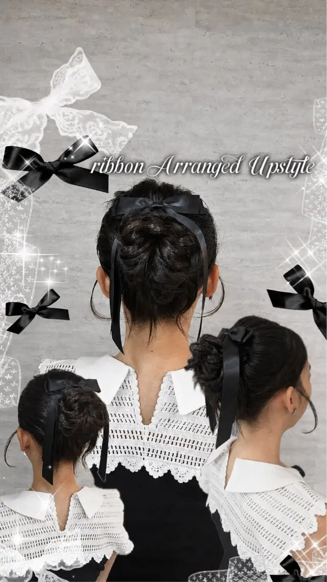🖤写真映✖️可愛い🖤🎀ヘアセット🎀キュートなアレンジおまかせください.⋆𝜗𝜚の写真