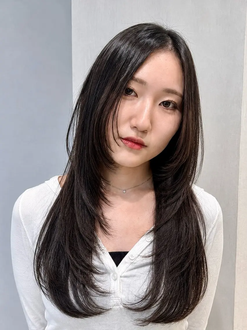 ロング トリートメント 縮毛矯正 shuto/ 本山/名古屋のヘアスタイル