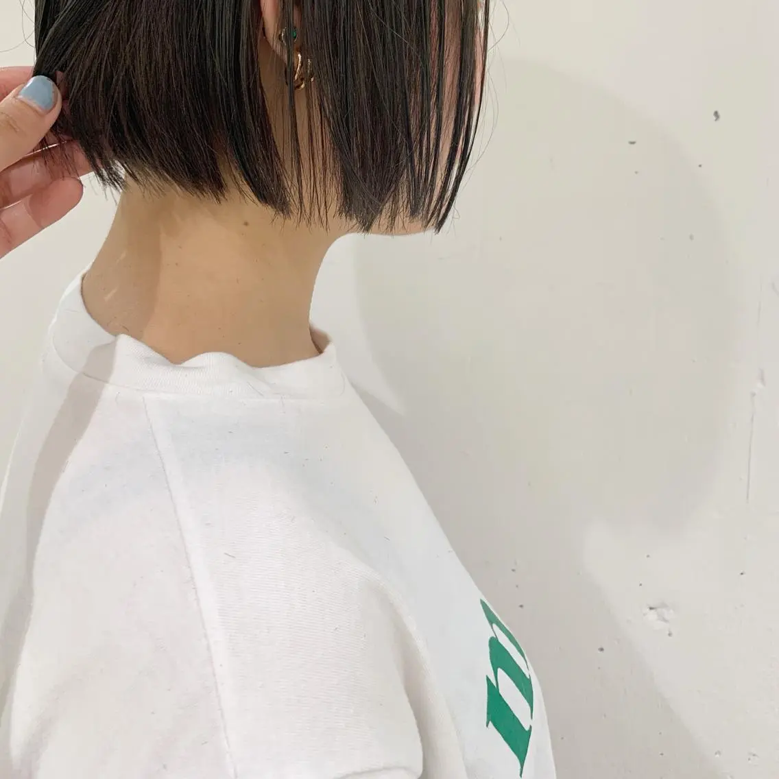 ミディアム カラー ヘアアレンジ 🫧透明感カラー/ ボブ/小笠原汐海🪽のヘアスタイル