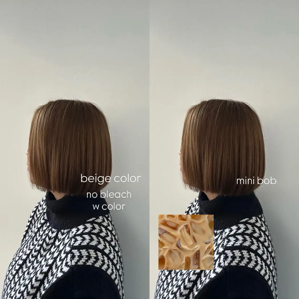 ショート カラー ヘアカラー 松井 詩織のヘアスタイル
