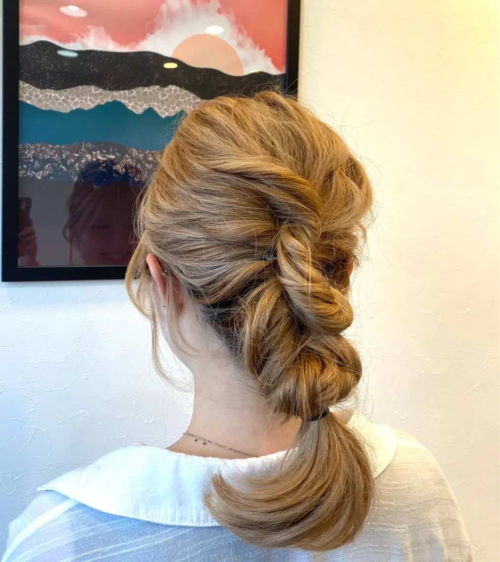 ヘアアレンジ TRIP フクダのヘアスタイル