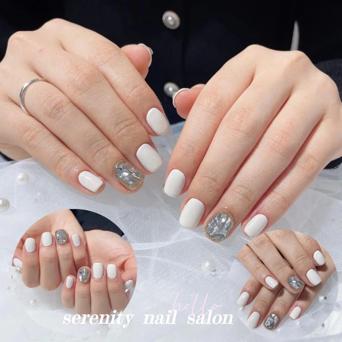 ネイル ハンドネイル ハンドケア ✨Serenity Nail salonのネイルデザイン