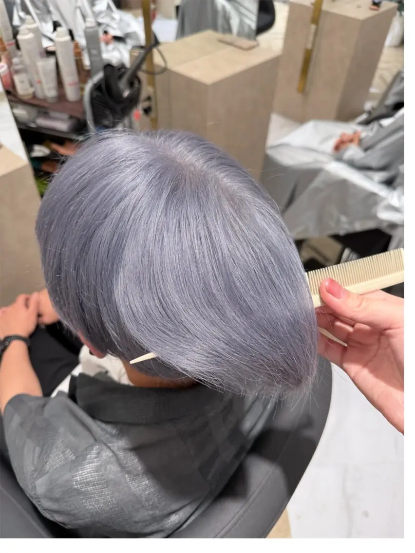 ショート カラー ヘアカラー EIGHT／ natsukiのヘアスタイル