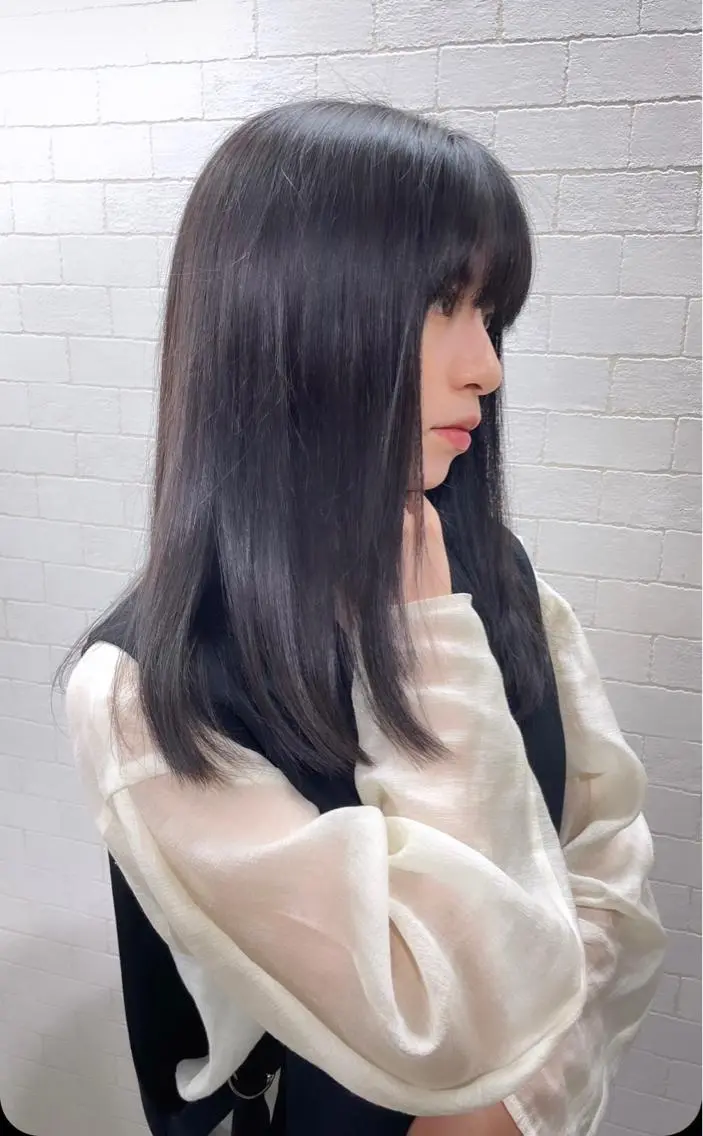 カット+透明感カラー🌈プチトリートメント付✨の写真