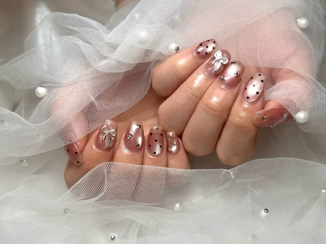 ネイル ハンドネイル peTiT ✨️ yuzuki💞🫧のネイルデザイン