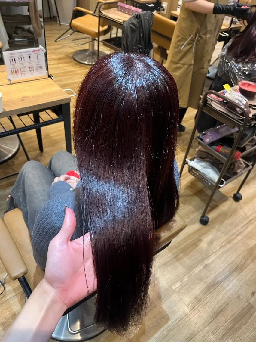 ロング カラー ブラウンカラー ピンクカラー ピンクブラウン ヘアカラー 💖トレンド春夏 カラー💖FUTAのヘアスタイル