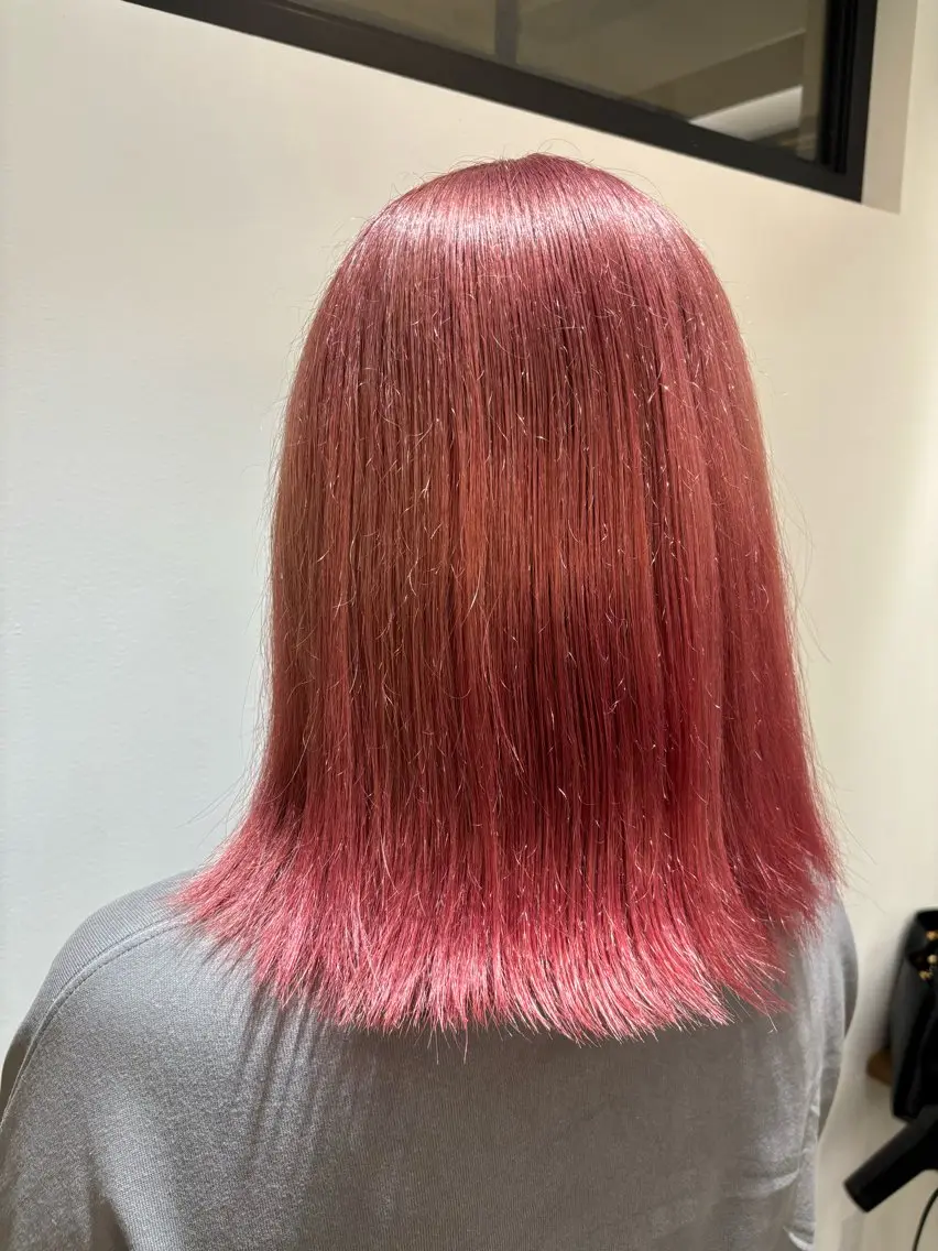 ミディアム ヘアカラー トリートメント 艶カラー💎 / Ayakaのヘアスタイル