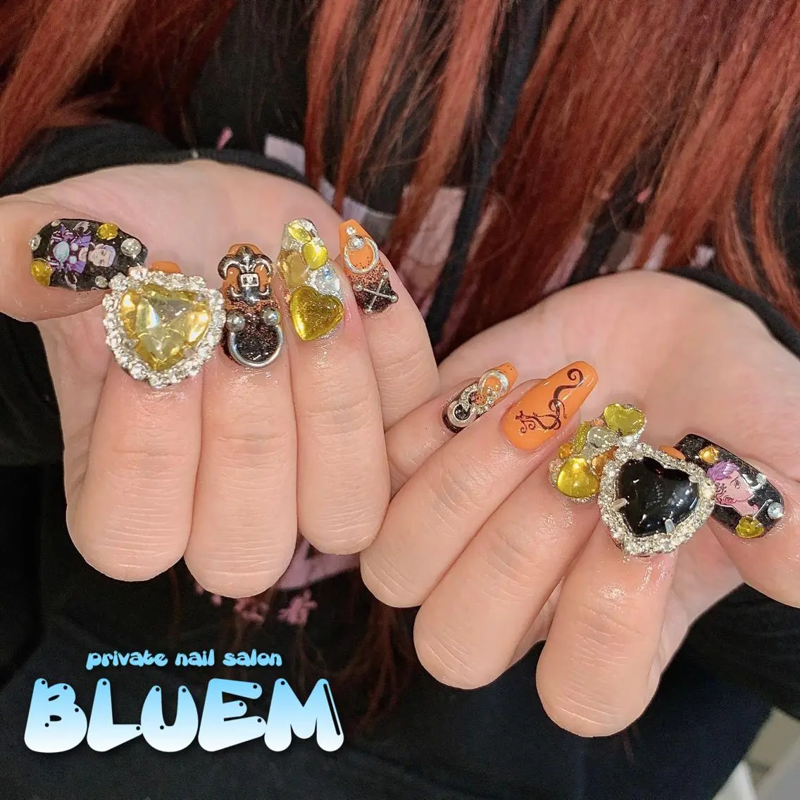 ネイル ハンドネイル BLUEM なな🐶のネイルデザイン