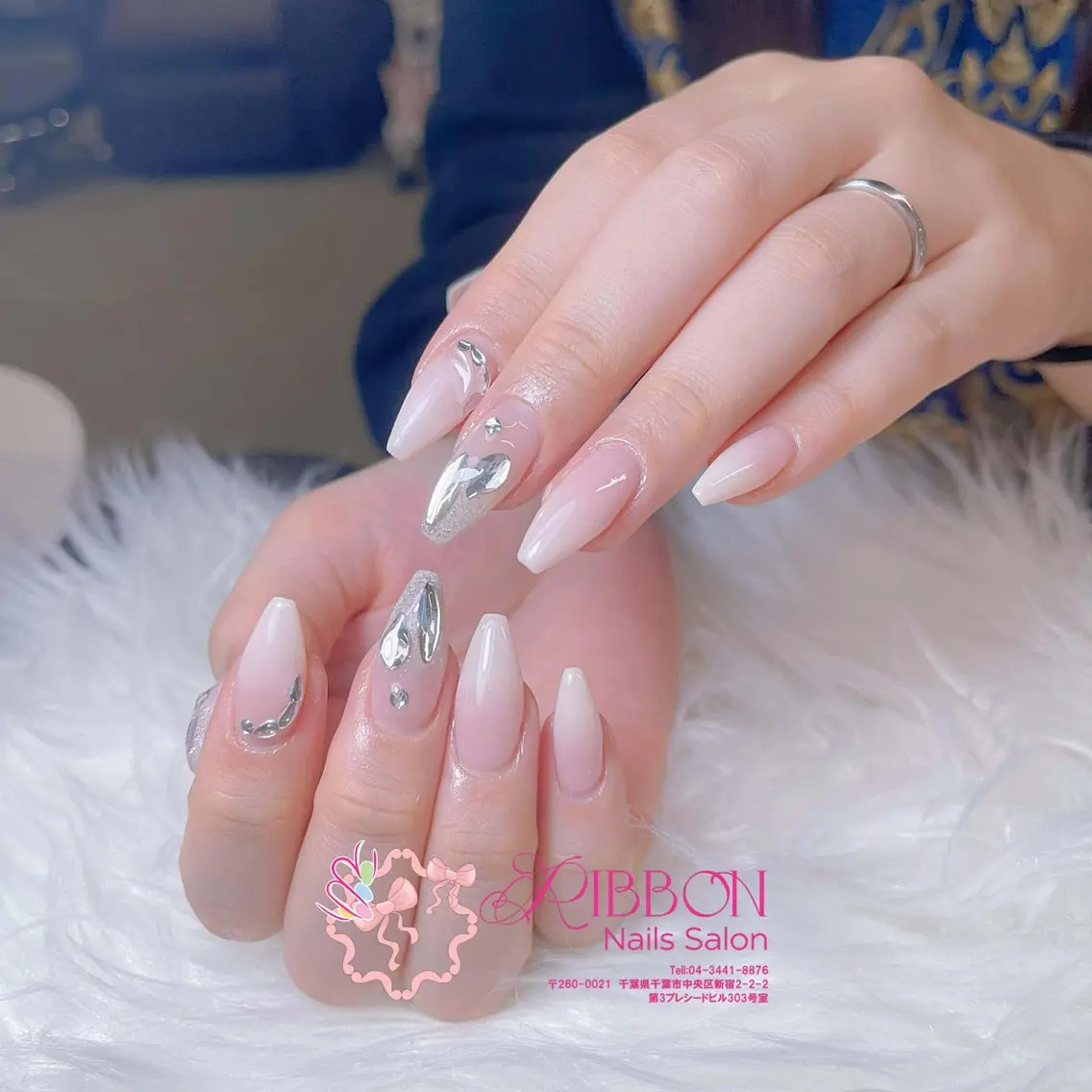 ネイル チークネイル フットネイル フレンチネイル グラデーション 韓国ネイル YUKI NAILのネイルデザイン