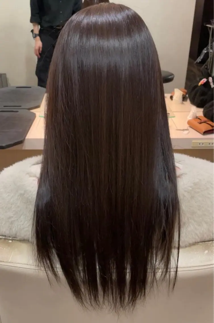 ロング 髪質改善 阿部 祥大のヘアスタイル