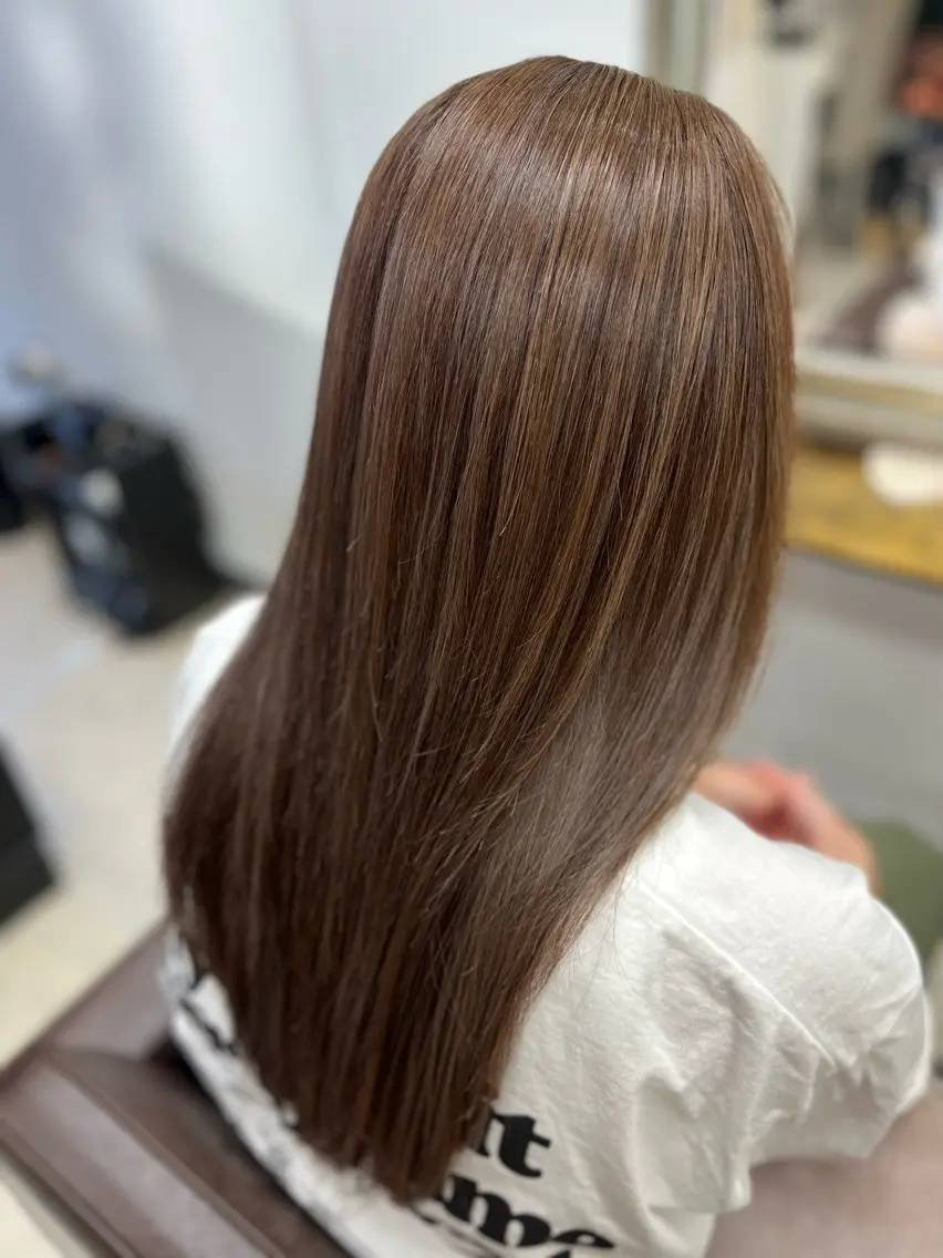 ロング カラー 産休の為お休みです! 小島凜のヘアスタイル