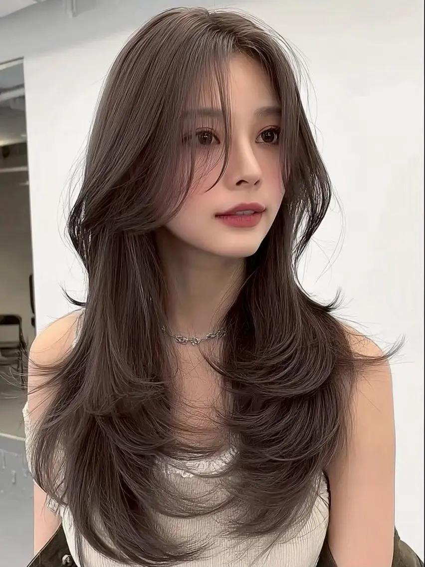 ロング カラー FOCUSJAPAN 🖤艶カラー🖤のヘアスタイル