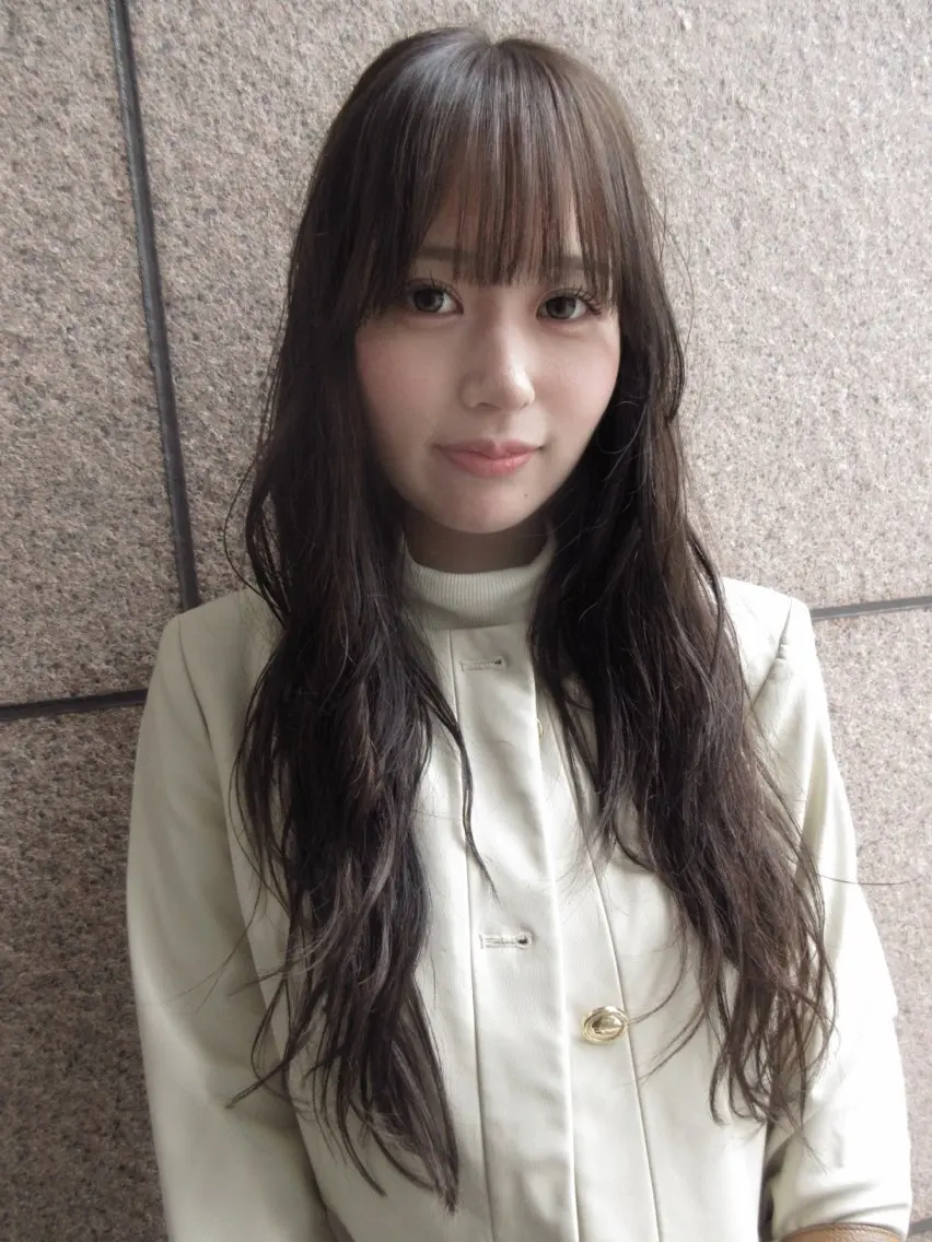 セミロング カラー カット ヘアカラー トリートメント 赤み消しカラー/ ナチュラル/トモキのヘアスタイル