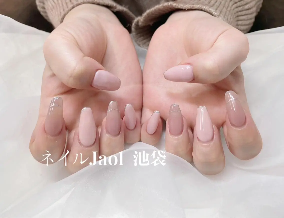 ロング ネイルJaol 池袋のネイルデザイン