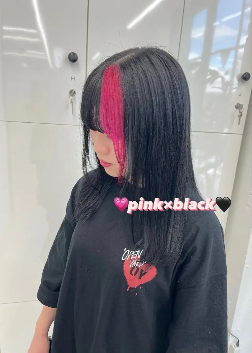 ロング カラー 🫧‪Ameri🫧 Emma ecoleのヘアスタイル