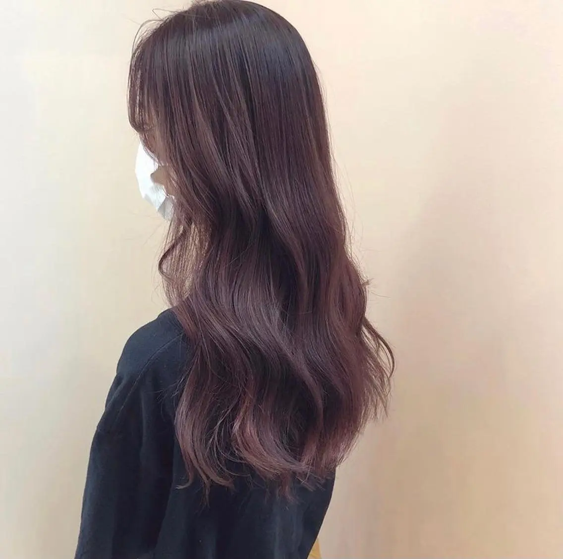ロング カラー カット ヘアカラー トリートメント HATSUMEI ゆうまのヘアスタイル