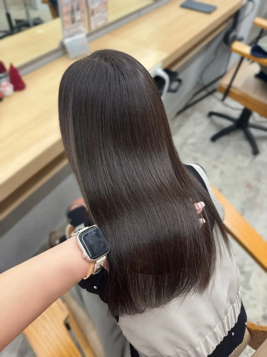 ロング ヘアカラー トリートメント ヘアセット sakura / color ✧のヘアスタイル