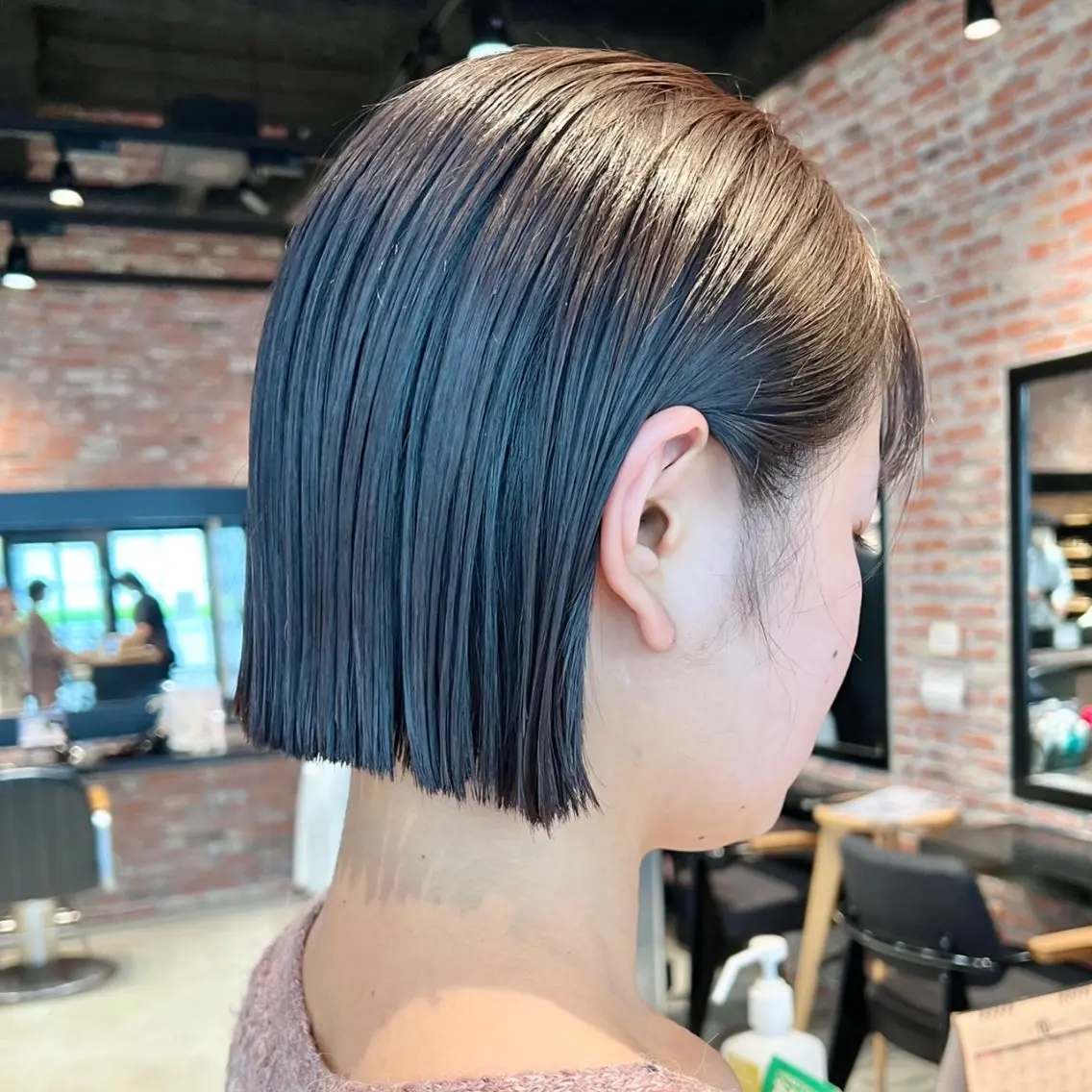 ミディアム ボブ 武山 侑奈のヘアスタイル