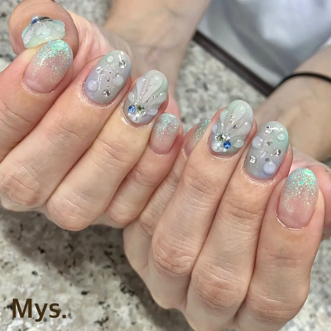 ネイル ハンドネイル Mys. 三上紗紀のネイルデザイン