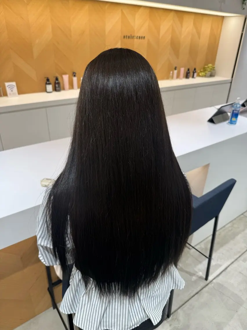 ロング カラー カラーモデル募集中 ️🩵小林沙瑛のヘアスタイル